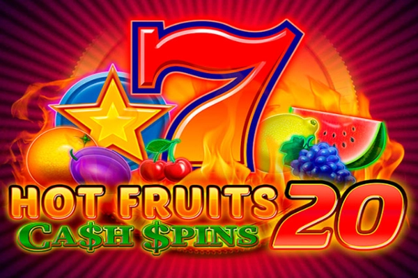 00268 hot fruits 20 cash spins